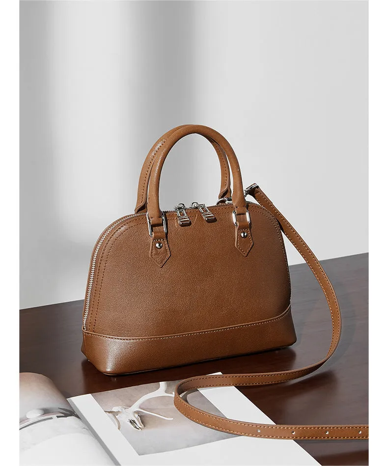 25CM Fashion Handheld Single Shoulder Shell Women's Bag 2920 brown