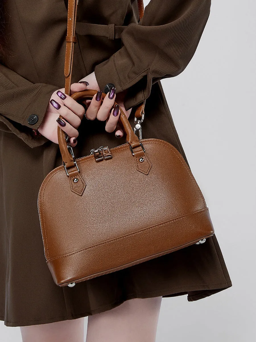 25CM Fashion Handheld Single Shoulder Shell Women's Bag 2920 brown