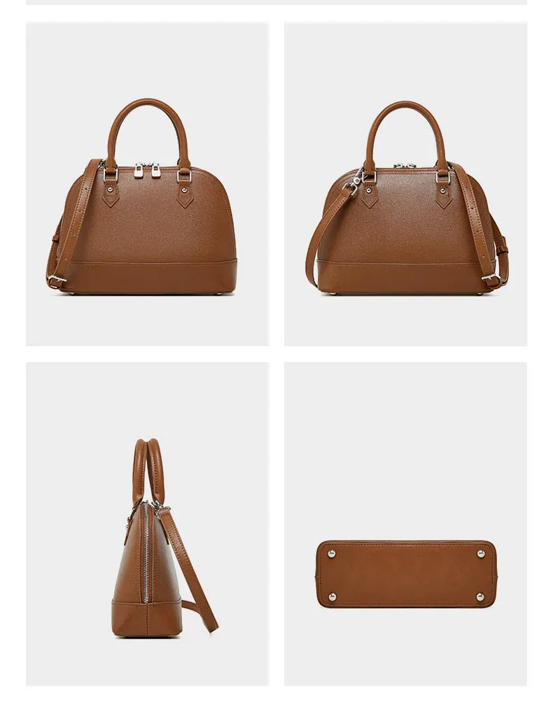25CM Fashion Handheld Single Shoulder Shell Women's Bag 2920 brown
