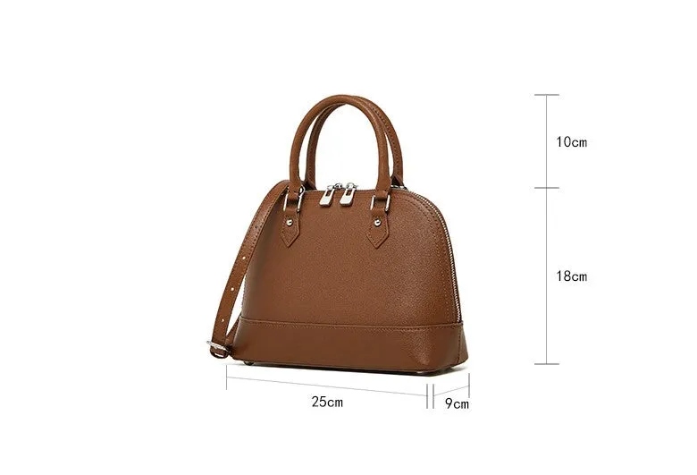 25CM Fashion Handheld Single Shoulder Shell Women's Bag 2920 brown