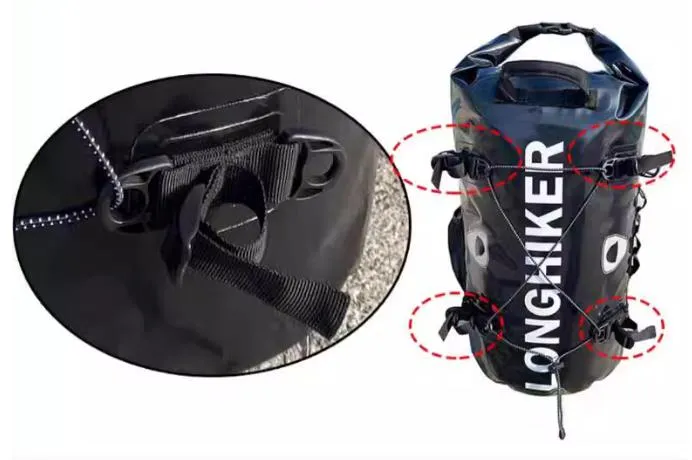 30L Diving Equipment Fin Bag IPX7 Waterproof Outdoor Backpack 3 Colours OSW004