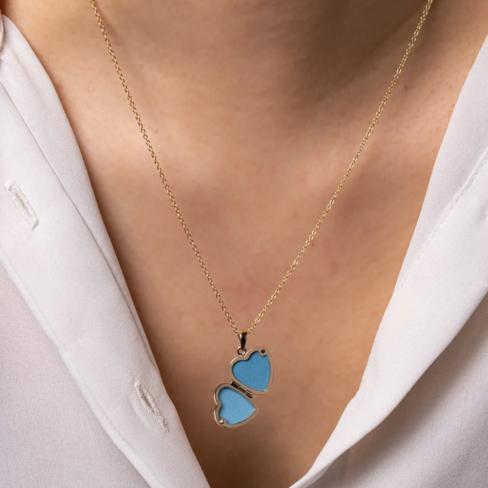 9ct Yellow Gold Heart Locket