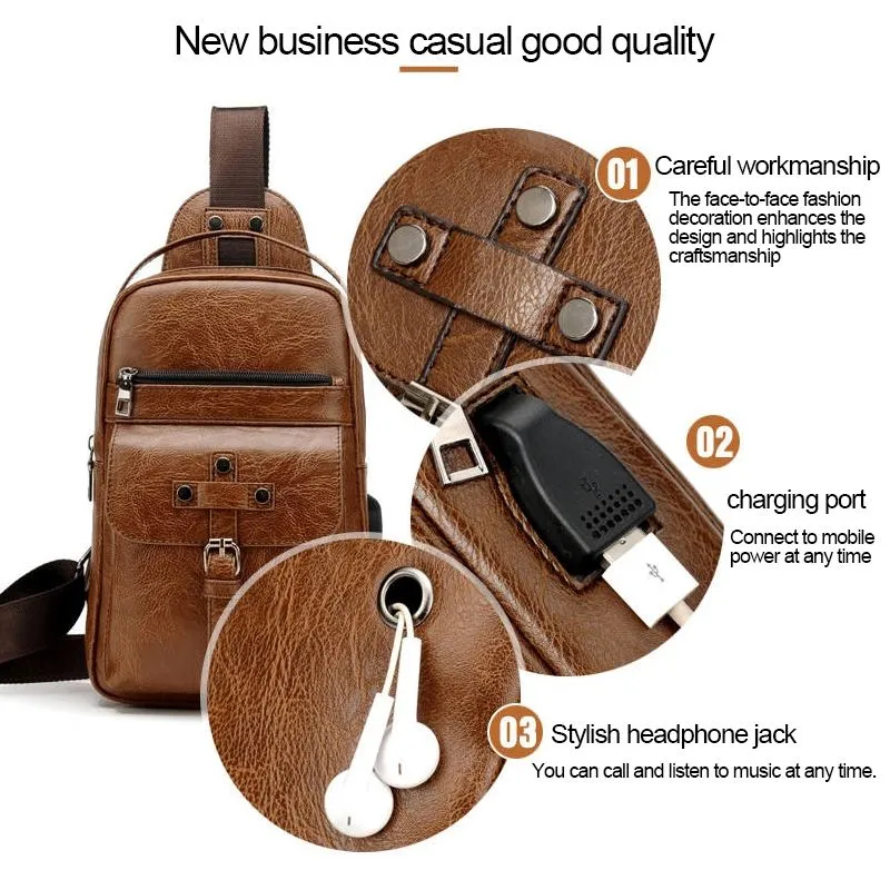 Backpack Waist Shoulder bag compatible with Ebook, Tablet and for AGM H2 (2019) - Black