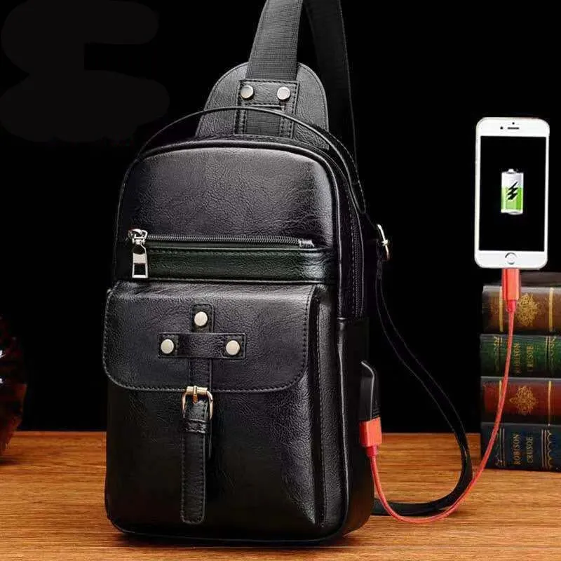 Backpack Waist Shoulder bag compatible with Ebook, Tablet and for AGM H2 (2019) - Black