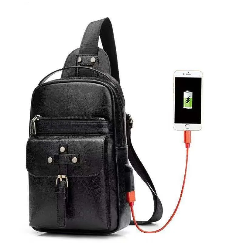 Backpack Waist Shoulder bag compatible with Ebook, Tablet and for AGM H2 (2019) - Black