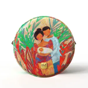 Bibsisita Round Bag Shoulder Bag - Gift