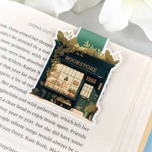 Bookstore Magnetic Bookmark | Bookshop Bookish Booklovers Tab Tag Marker