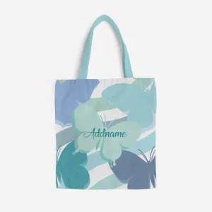 Butterfly Series Full Print Tote Bag - Blue