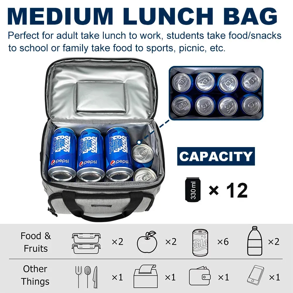 Car Cooler Bag Thermal Lunch Bag Insulated Snack Bag
