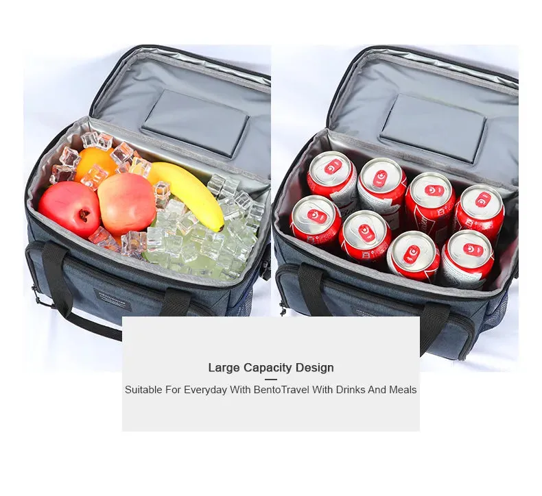 Car Cooler Bag Thermal Lunch Bag Insulated Snack Bag