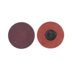 Carborundum Quick-Change Discs, Aluminum Oxide, 3 in Dia, 150 Grit, 69957399725