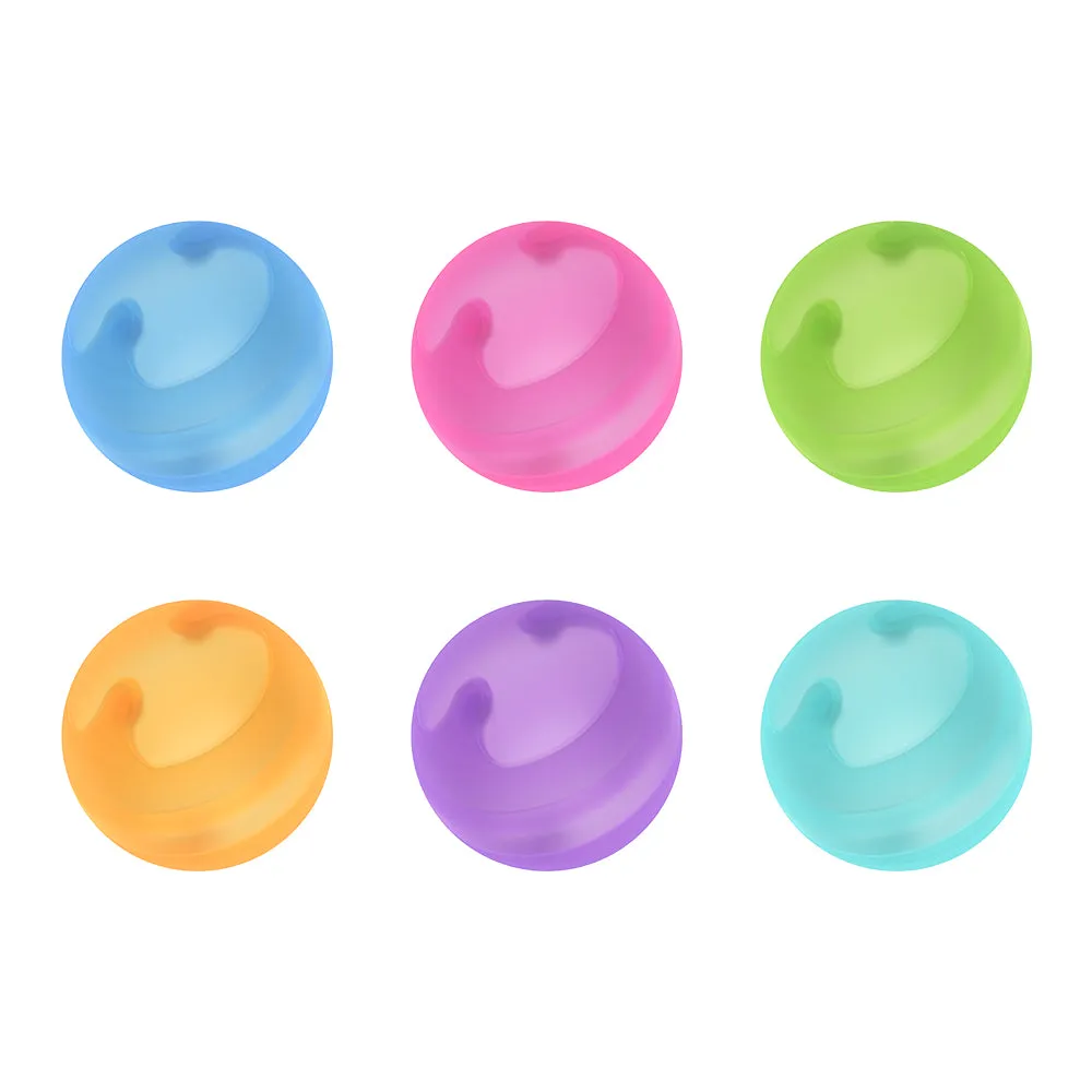 CATCHMEE Reusable & Refillable Magnet-Free Water Balloons with Mesh Bag - Available in 6/12/18/24 Pcs