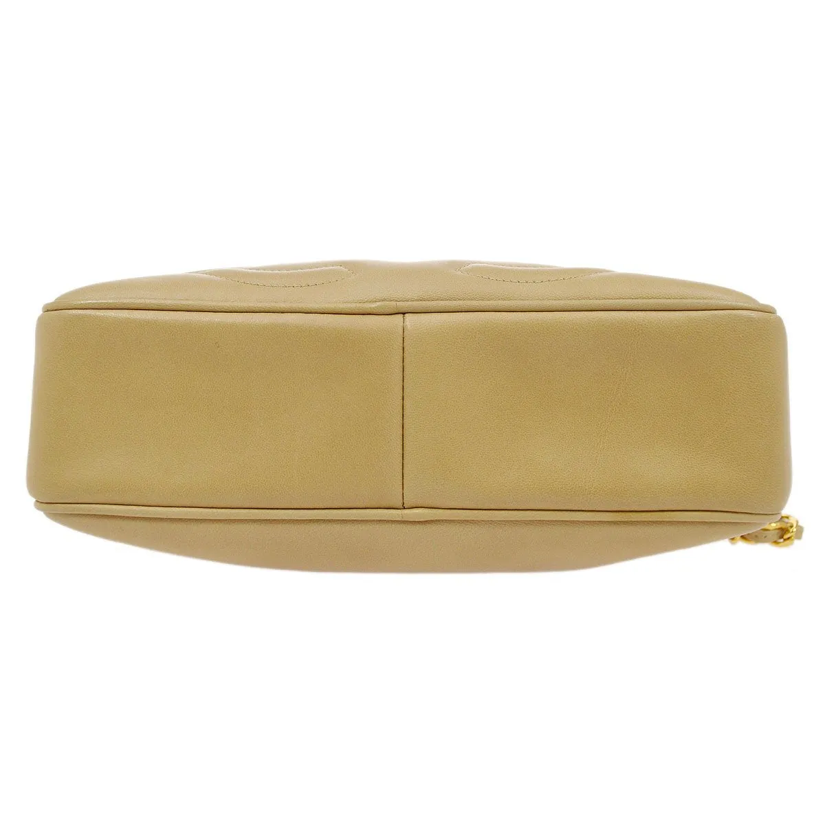 CHANEL 1994-1996 Triple CC Camera Bag Small Beige Lambskin 01999