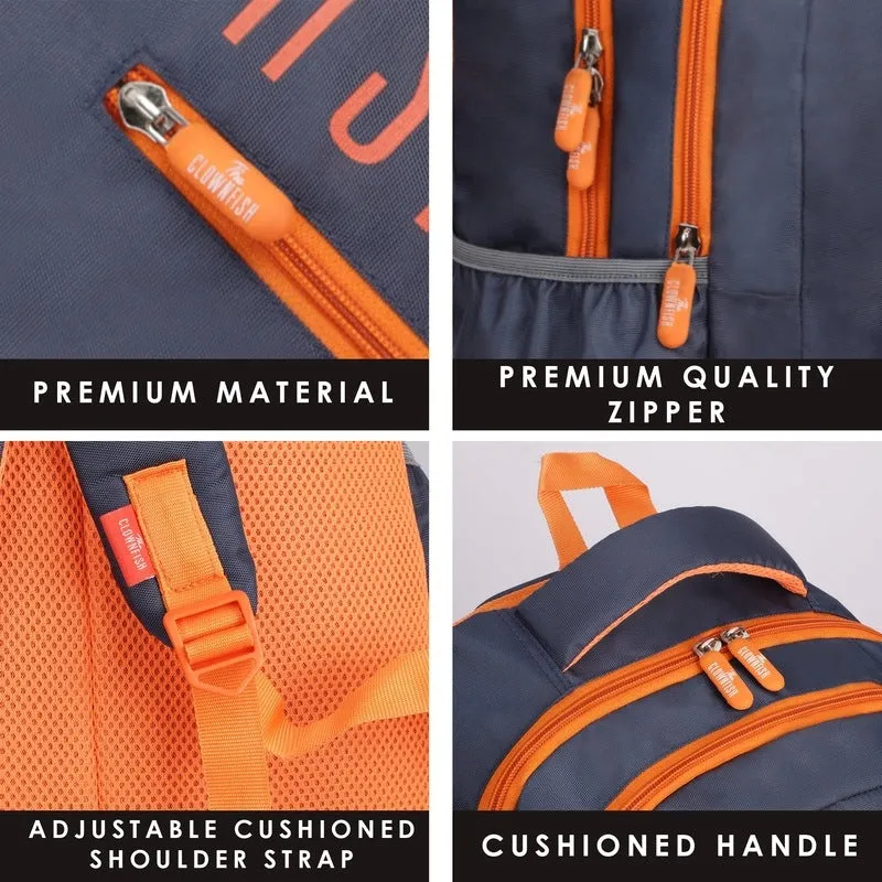 Clownfish Casual School Backpacks | School Bags For Boys | School Bag For Girls | Kids Backpack | Bags For Mens & Womens