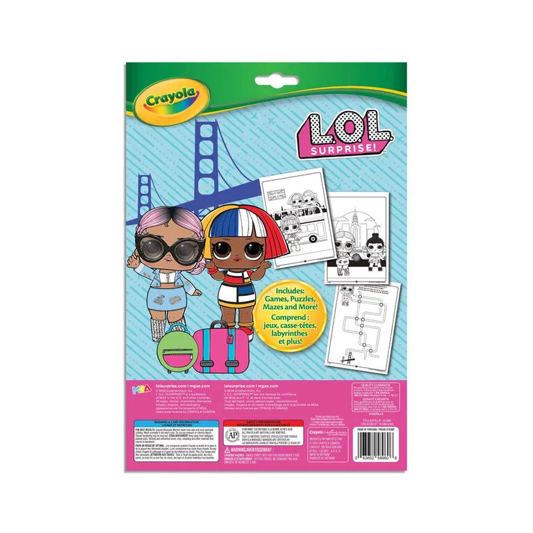 Crayola LOL Surprise Colouring and Activity Book
