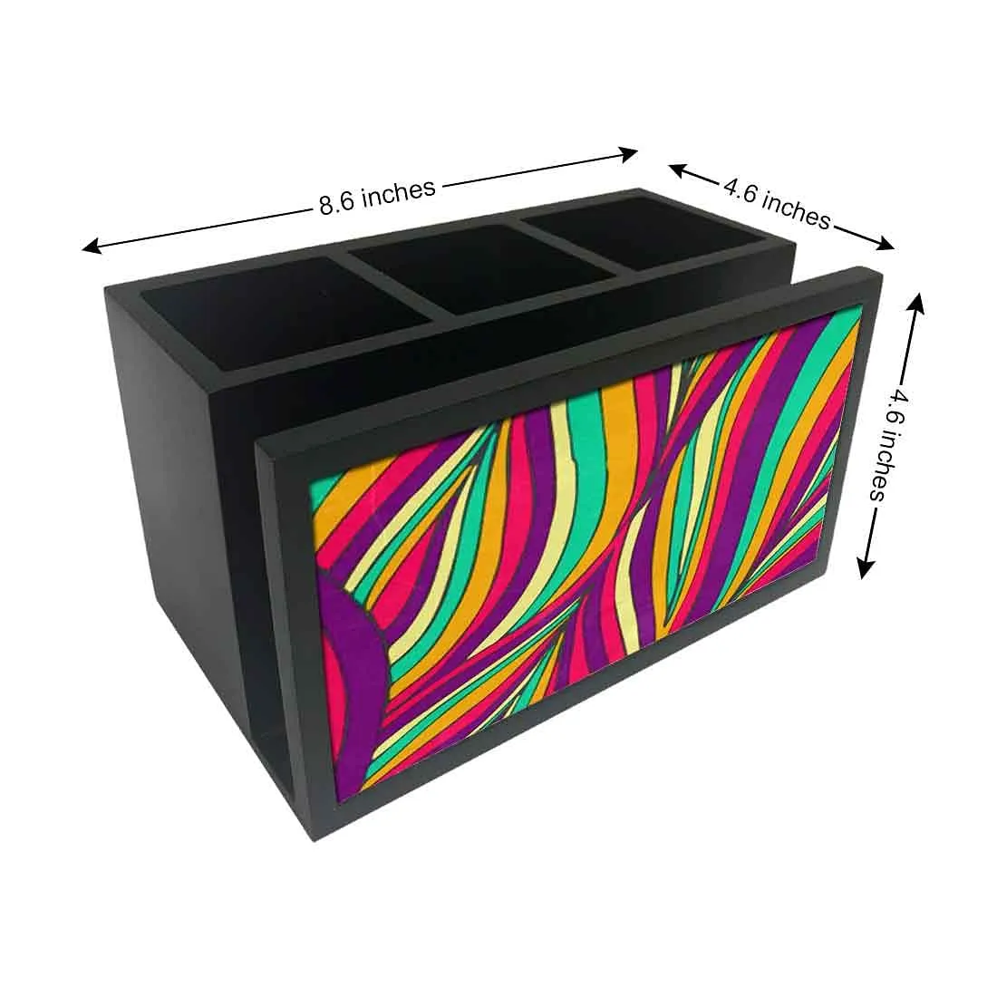 Cutlery Tissue Holder Napkin Stand -  Multicolor Strips