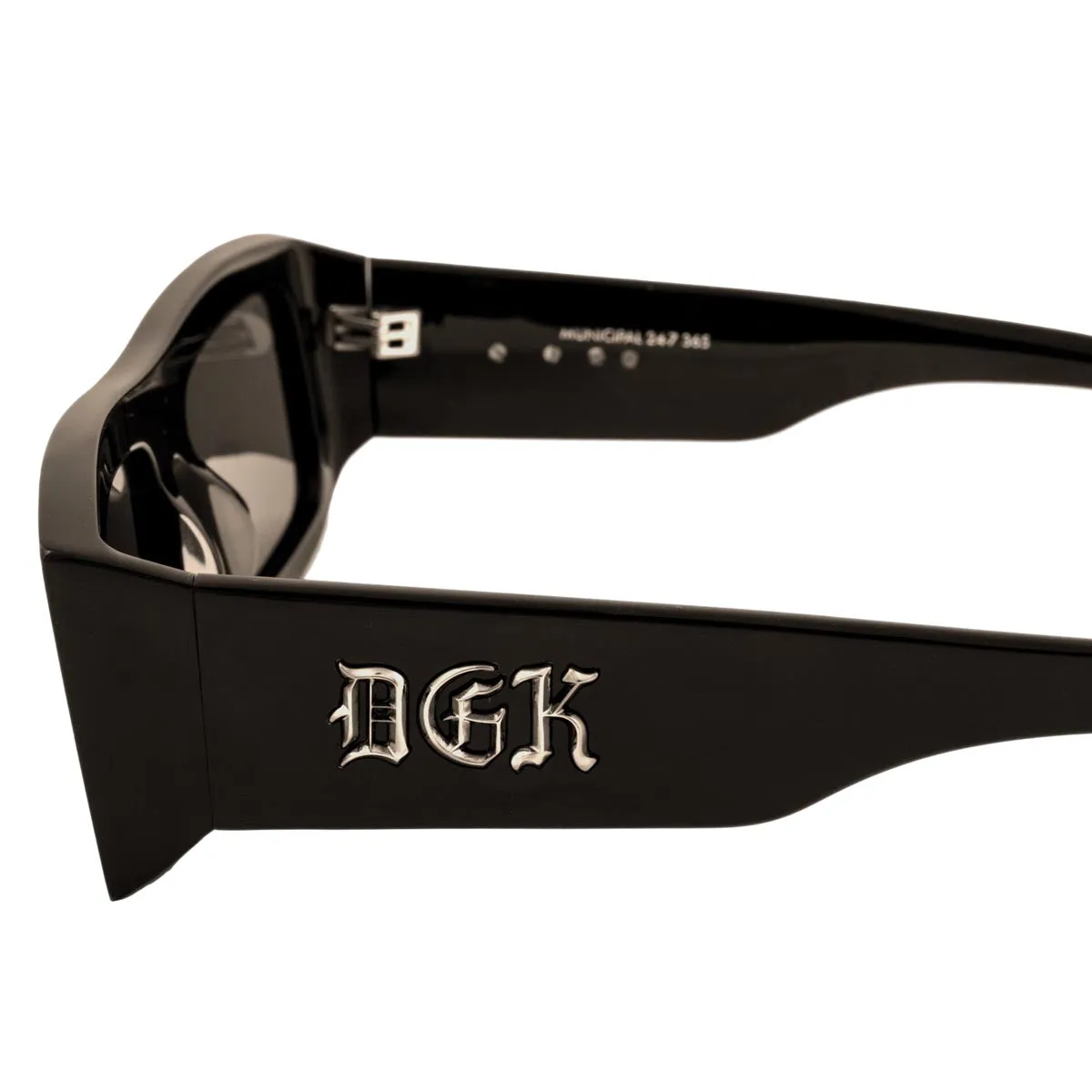 DGK Municipal Sunglasses - Black/Grey