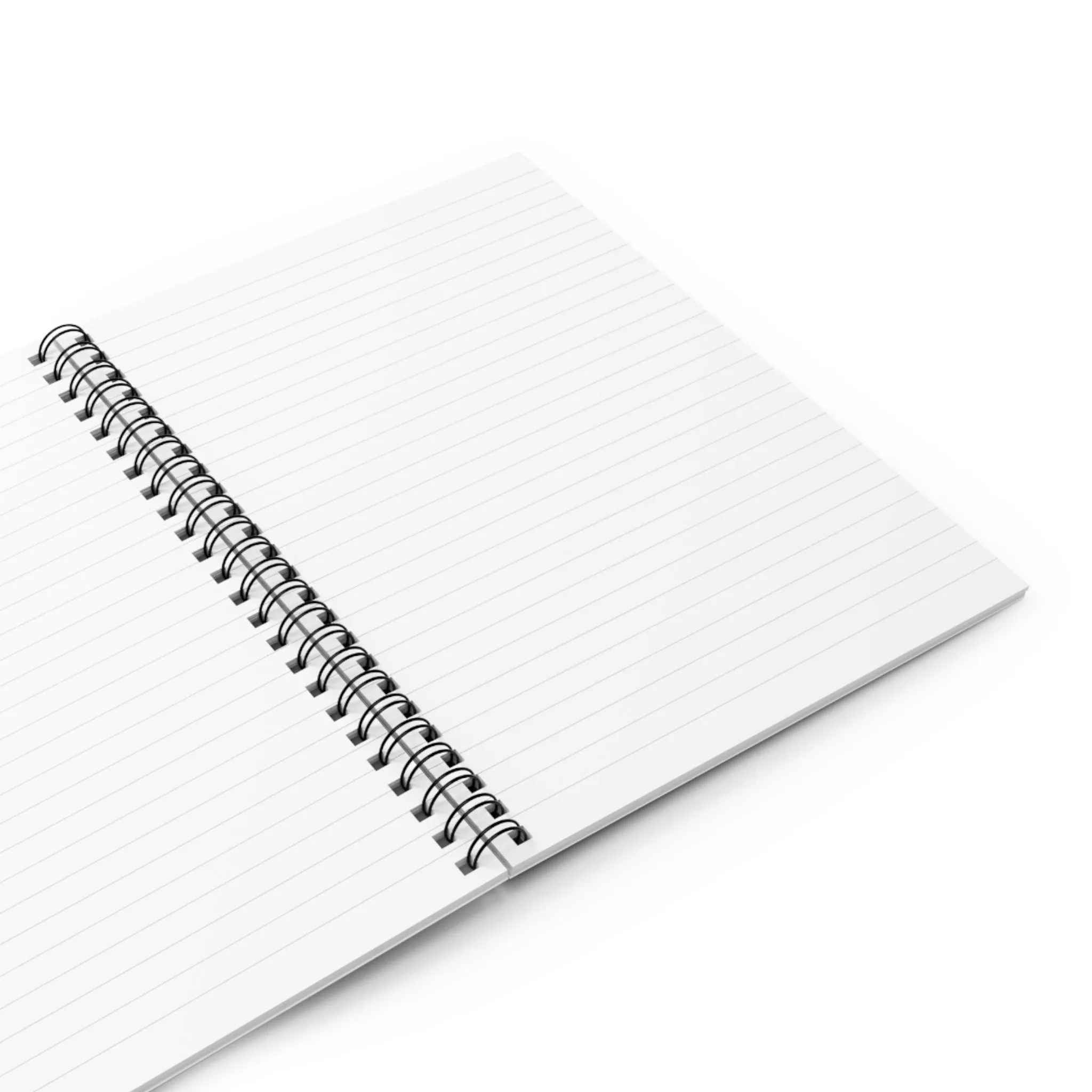 Elegant Fashion Sketch Spiral Notebook - Ruled Line for Creatives