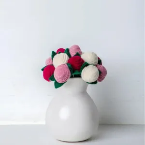 Felt Tea Roses