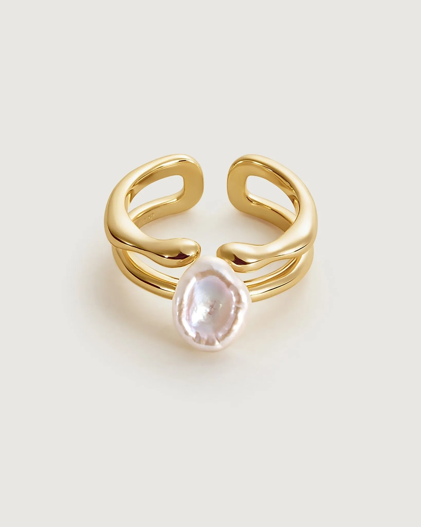 Floriography Jasmine Pearl Ring