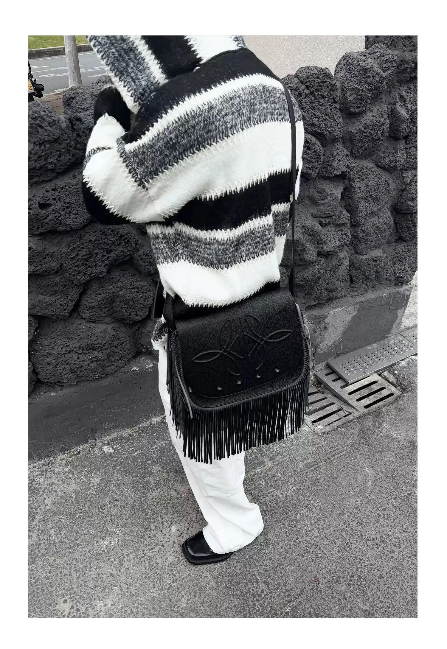 Fringe Cross Body Bag