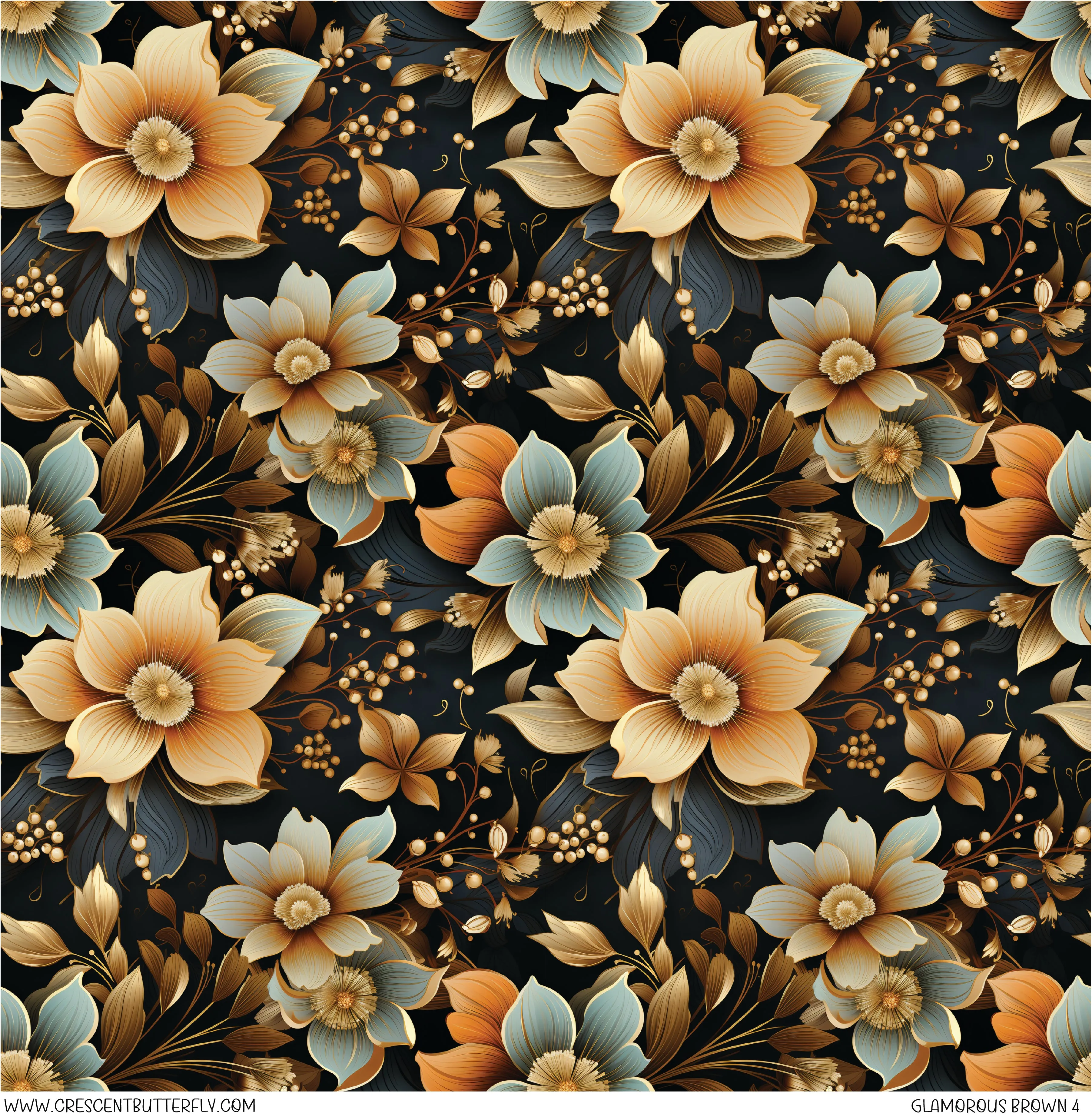 Glamorous Brown 4 Vinyl Sheet/Wrap