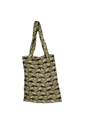 Gold Reusable Grocery Bag