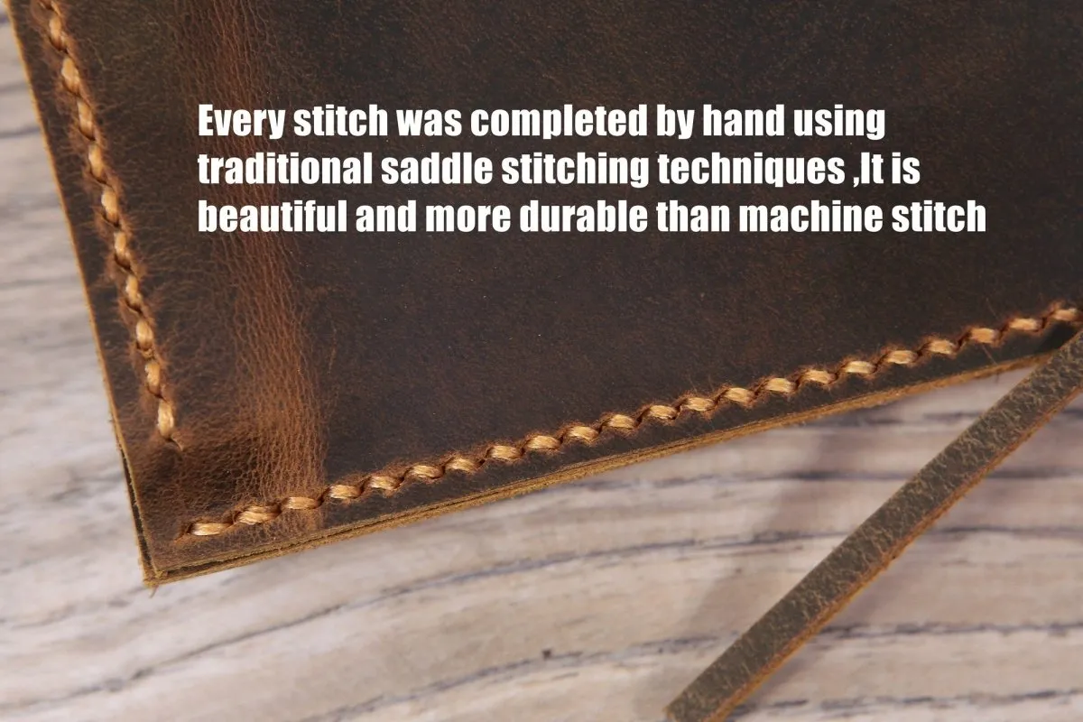 Handmade leather macbook sleeve case for 2024 macbook pro 13 15
