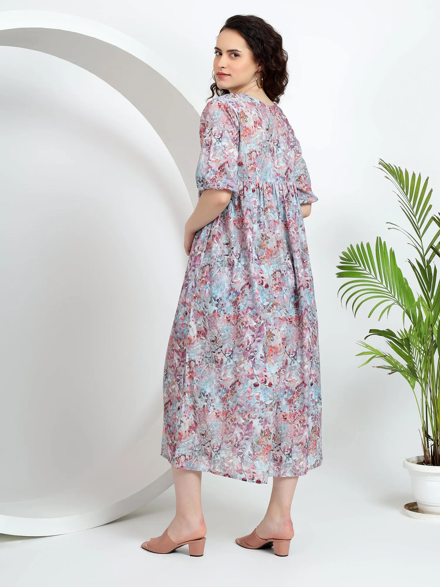 Hoffman Fabrics: Hand-Dyed Bali Batik Cotton Midi Dress