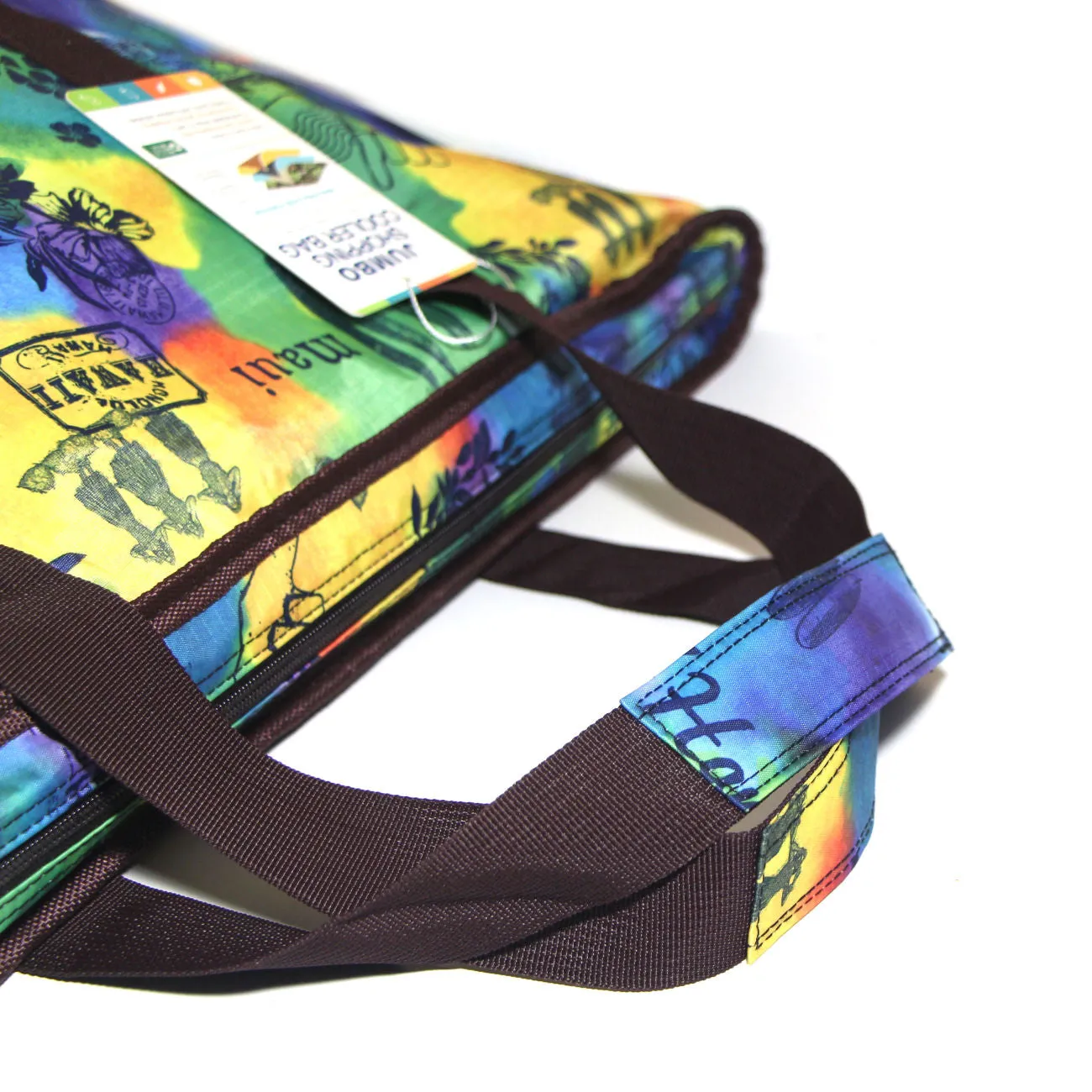 Jumbo Shopping Cooler Bag - SURFER - BLACK