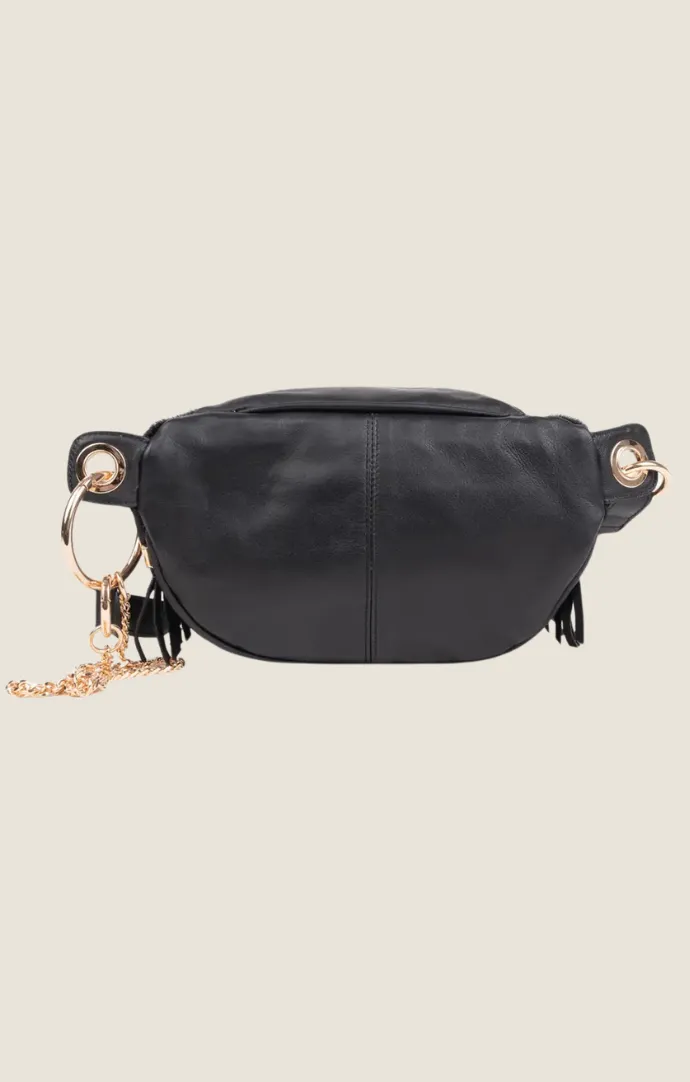 Kara Black Shoulder Bag