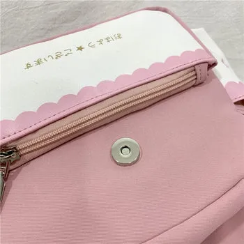 Kawaii Bunny Moon Star Plush Bag - Kawaii Bag
