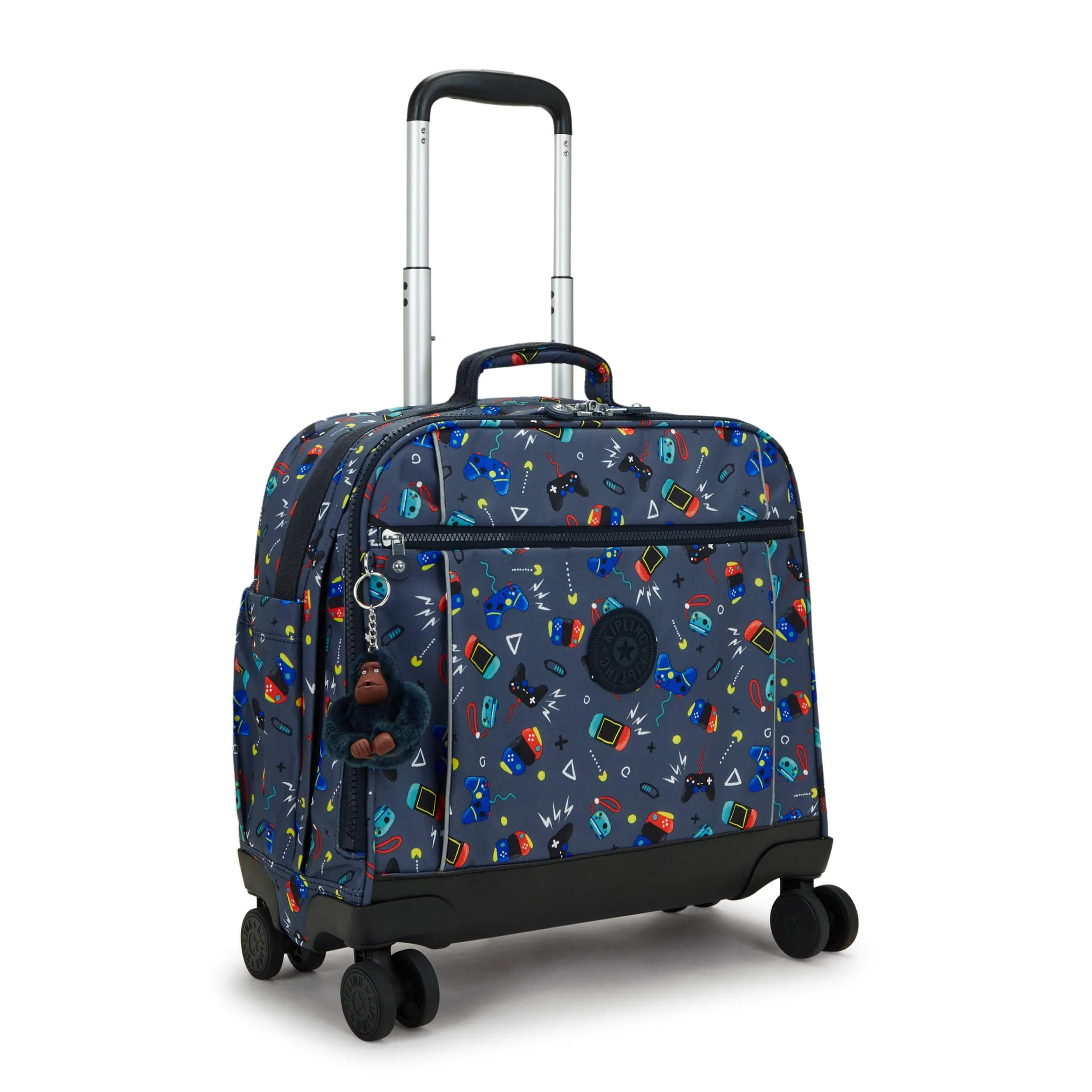 Kipling New Storia Gaming Grey Large Wheeled Bag C2I4847-T6T