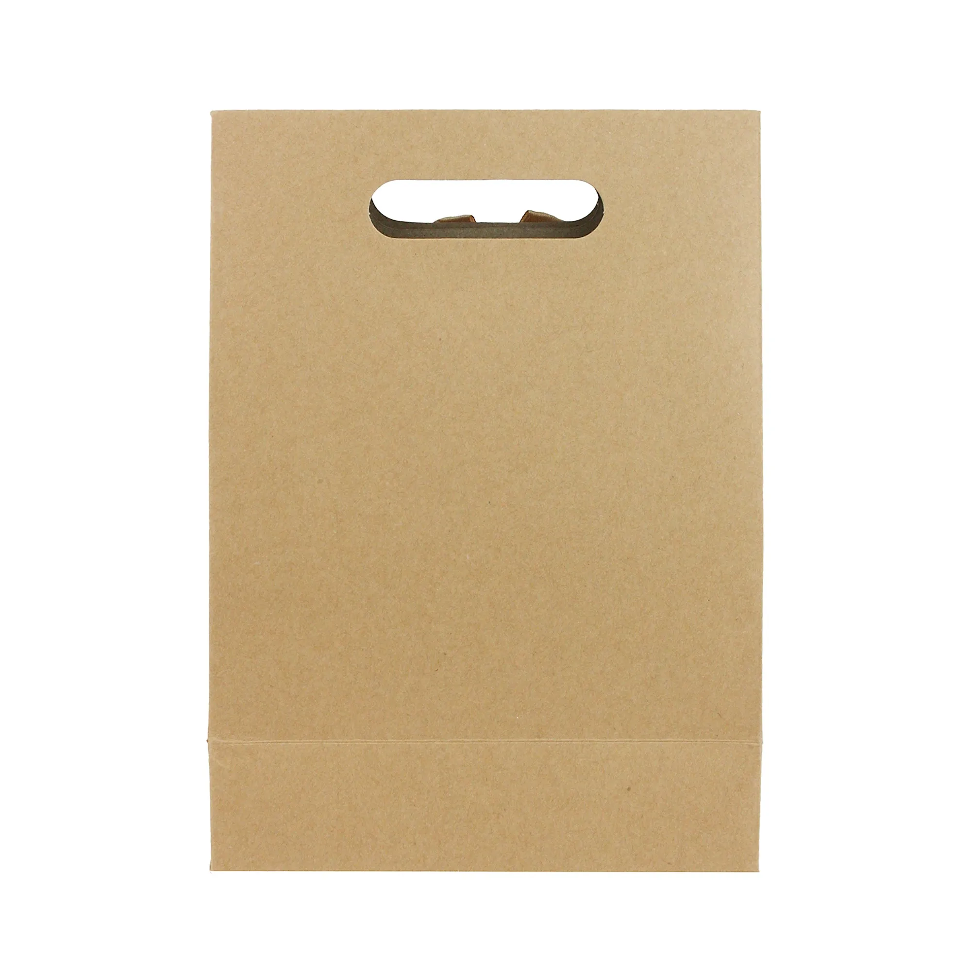Kraft Gift Box Bags with Bow & Handle - Pack of 12 (Sizes Available)