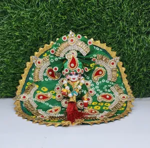Laddu gopal ji green bandhej har Dress special for diwali