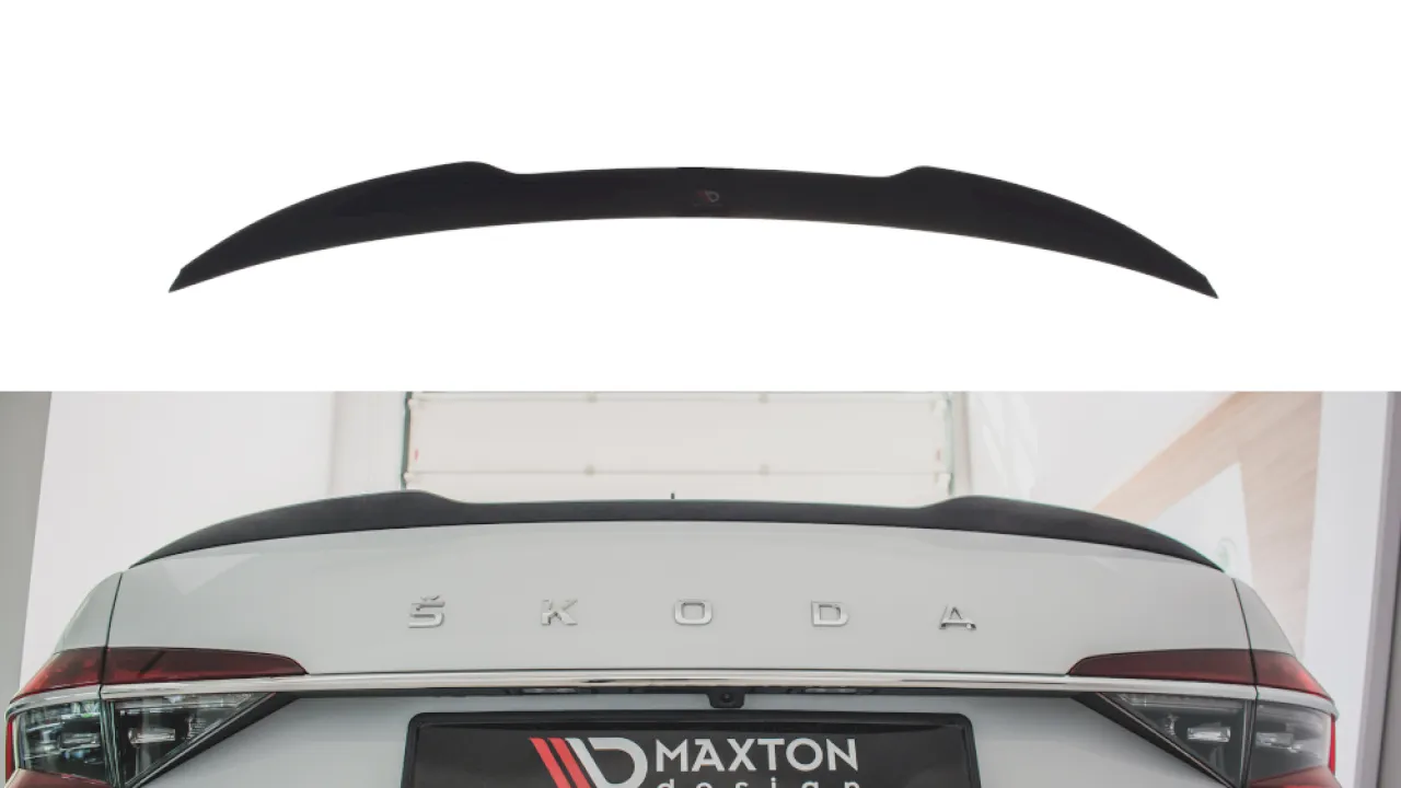 Maxton Design - SPOILER EXTENSION SKODA SUPERB MK3 FL (2019-20)