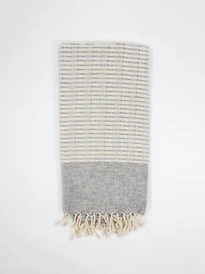 Miami Hammam Towel, Pearl Grey