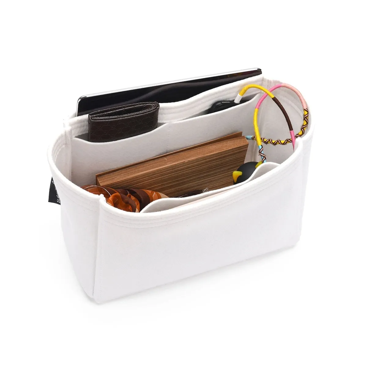 Mulberry Effie Tote Organizer Insert, Classic Model Bag Organizer with Ipad Pocket