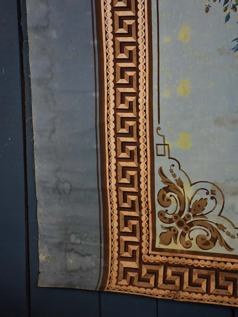 Napoleon III painted panel / blind