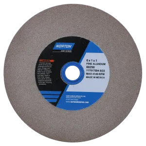 Norton 6 x 1 x 1 In. Gemini Bench and Pedestal Wheel 100 K VBE T01 1 Count