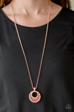 Paparazzi Necklace ~ Net Worth - Copper