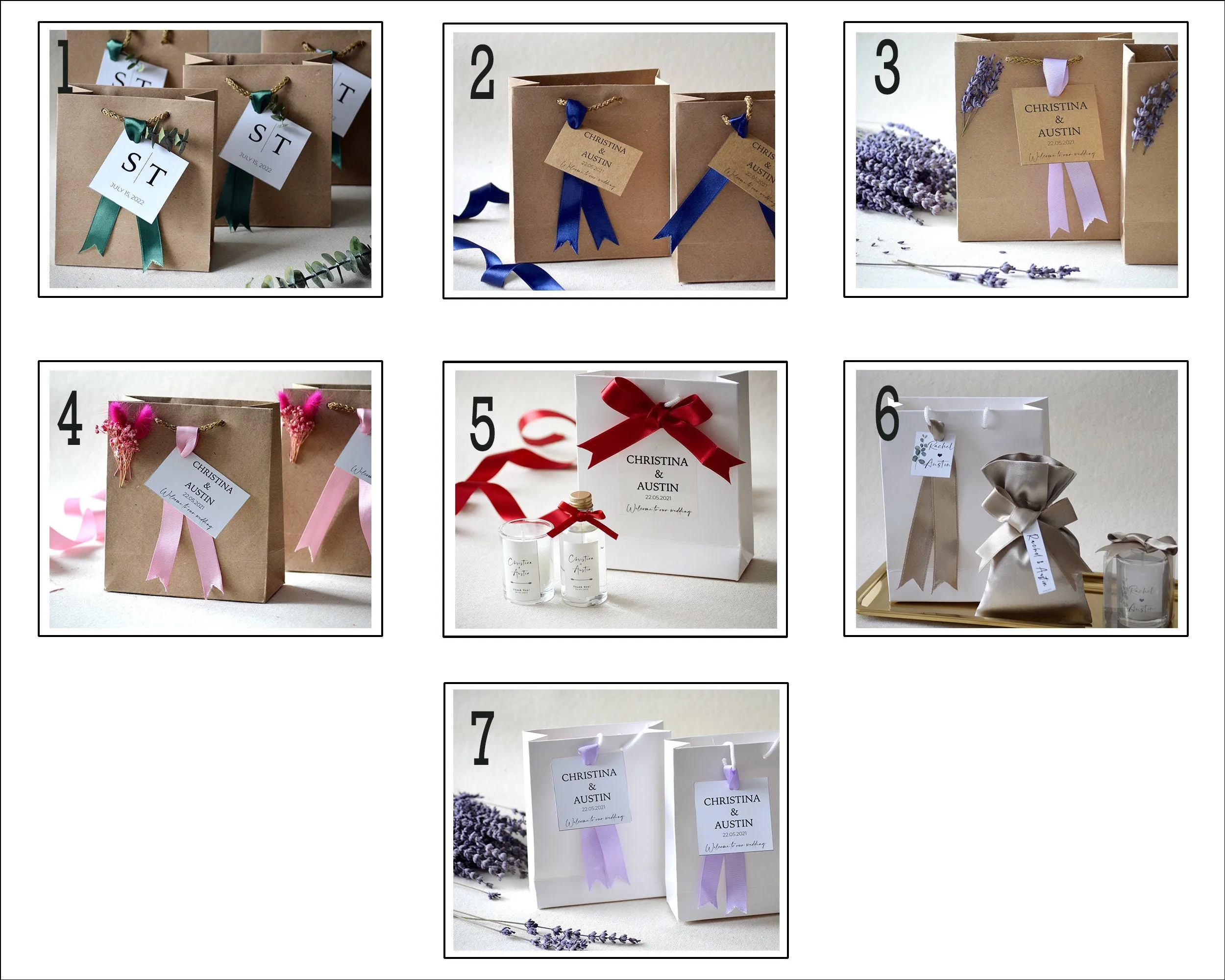 Pink Baby Shower Gift Bag