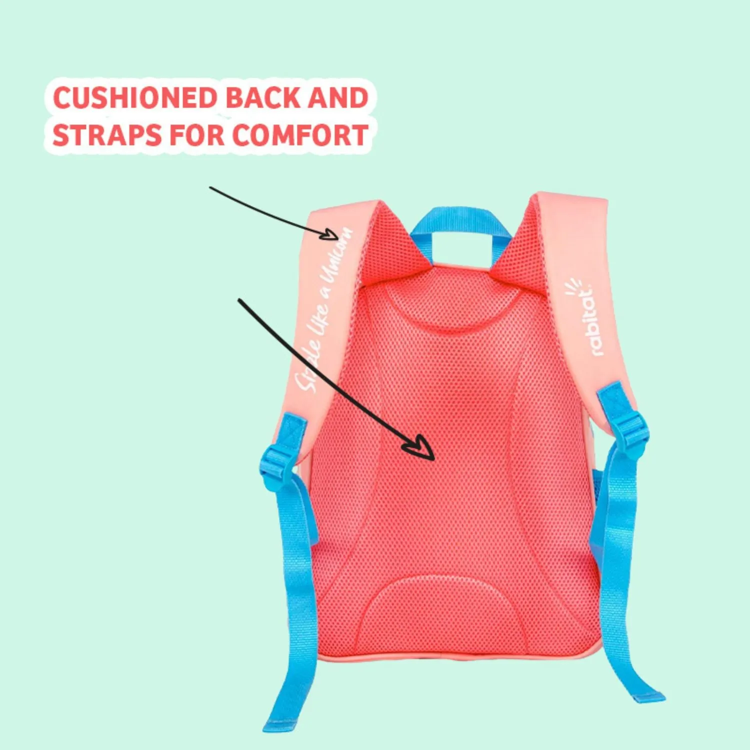Rabitat Smash School Bag 14.5" - Sizzle