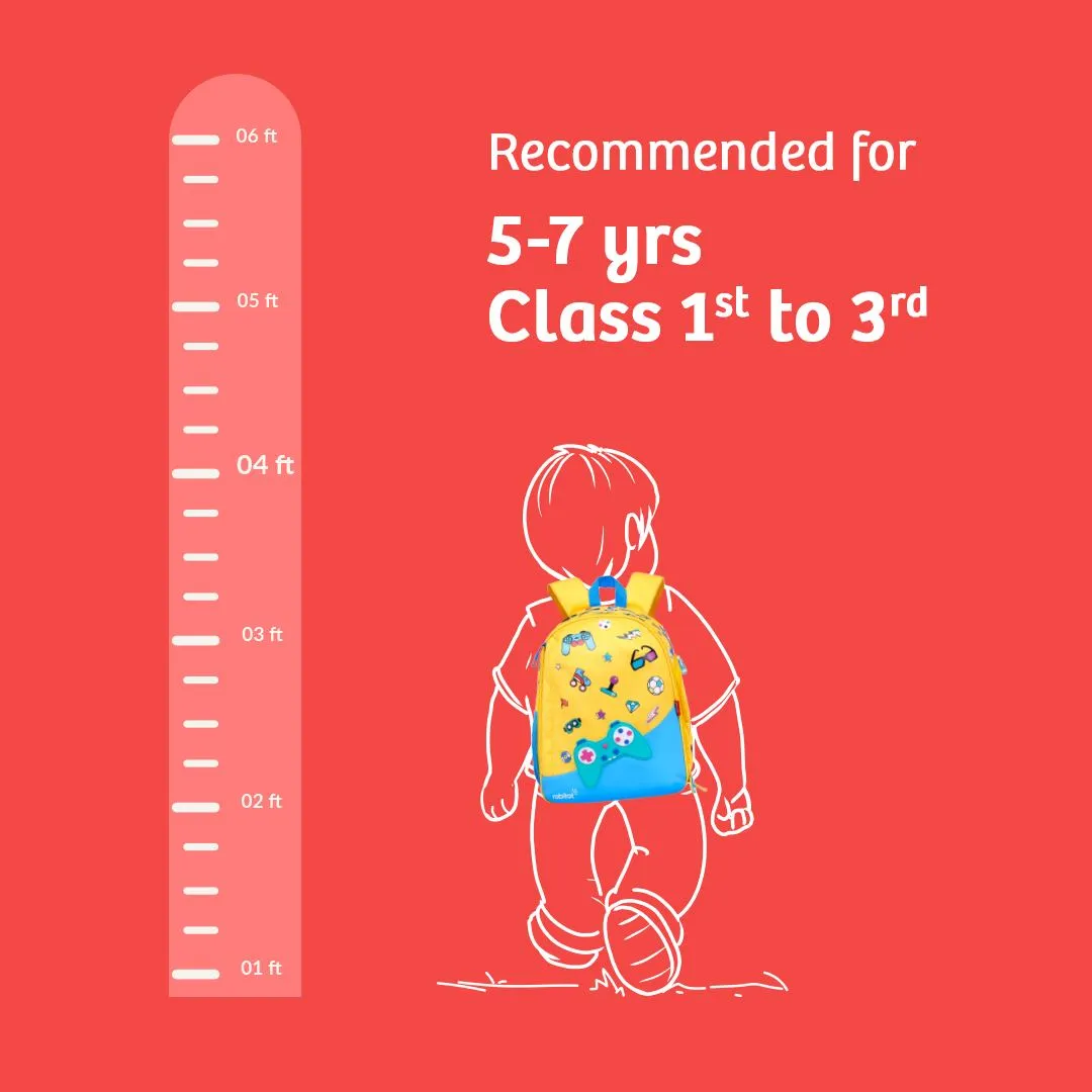 Rabitat Smash School Bag 14.5" - Sizzle