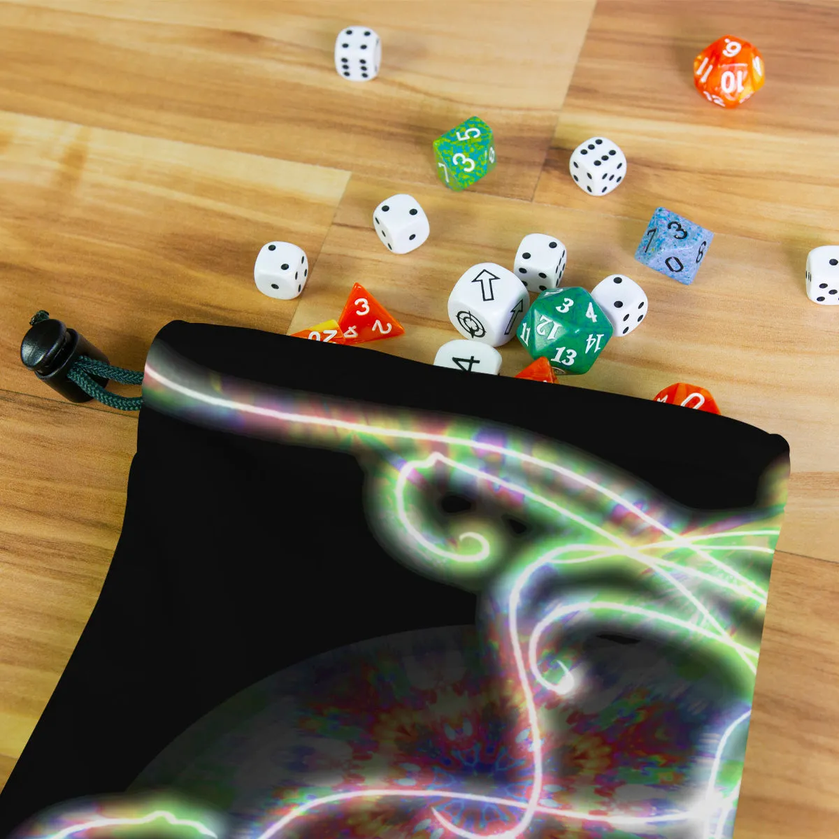 Rainbow Yoga Dice Bag