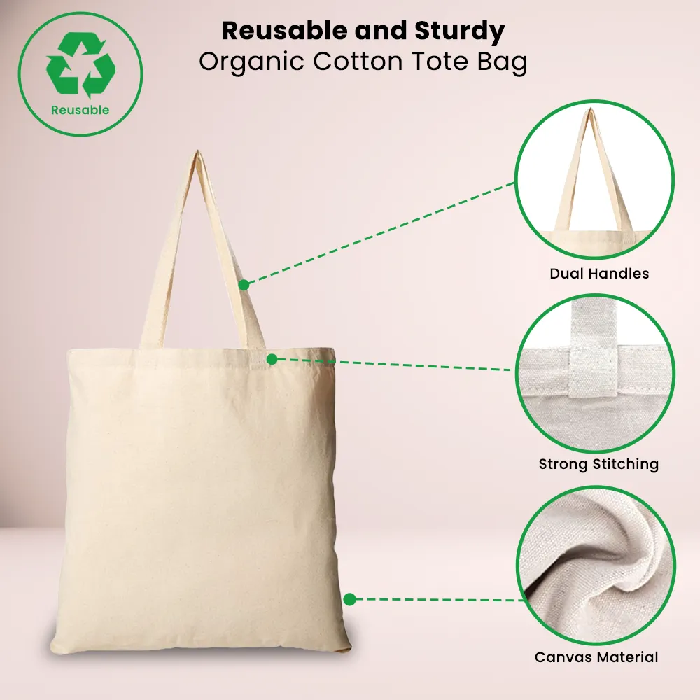 Reusable Canvas Cape Town Tote Bag