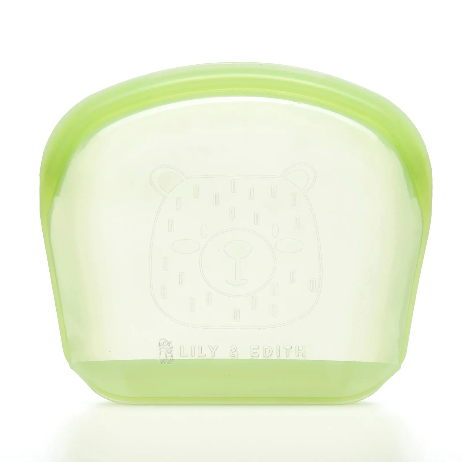 Reusable Silicone Bag Gift Box 5-Pack | Bear