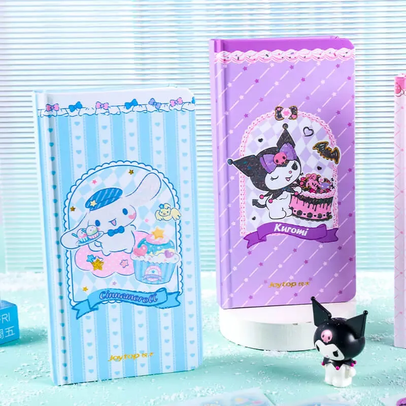 Sanrio Dessert Party Series Weeks Hardcover Grid Journal Notebook