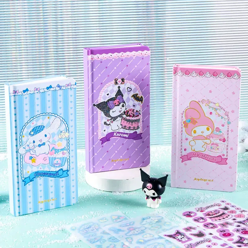 Sanrio Dessert Party Series Weeks Hardcover Grid Journal Notebook