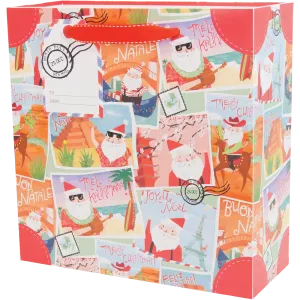 Santa's Vacation - Medium Gift Bag